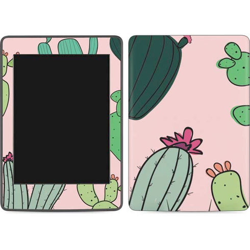 Cactus Print Amazon Kindle Skin